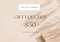 Melanie Amber Gift Voucher
