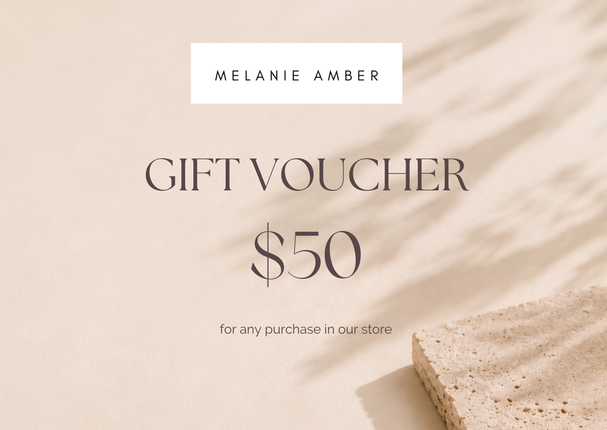 Melanie Amber Gift Voucher