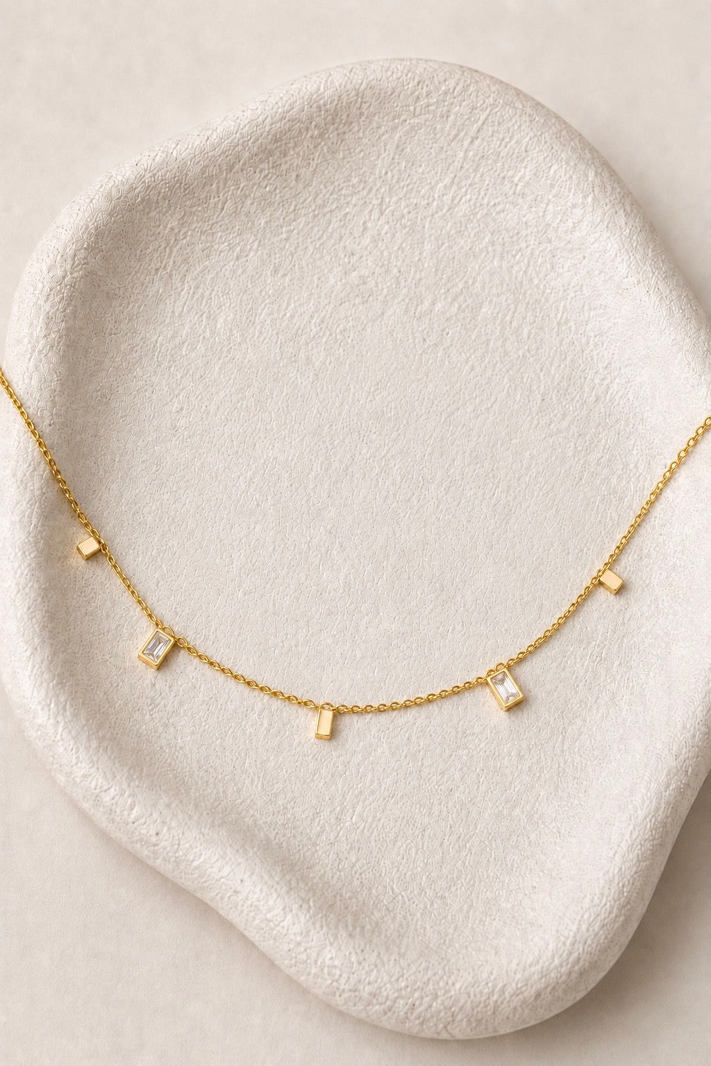 Sienna Baguette Necklace