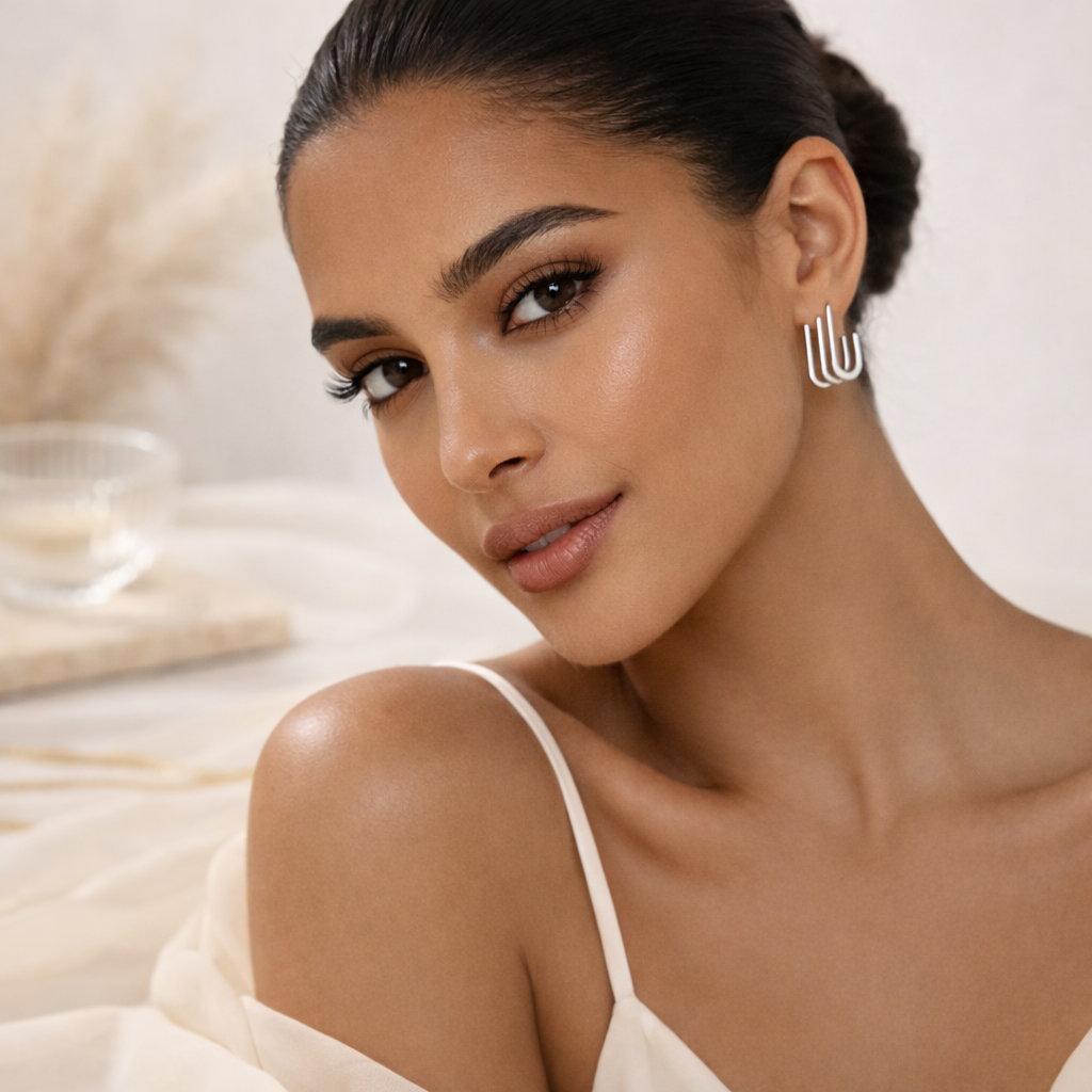 Claudia Ribbed Earrings