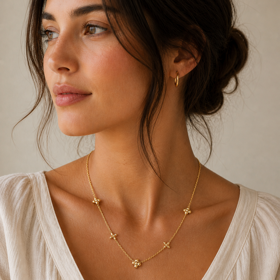 Clover Blossom Necklace