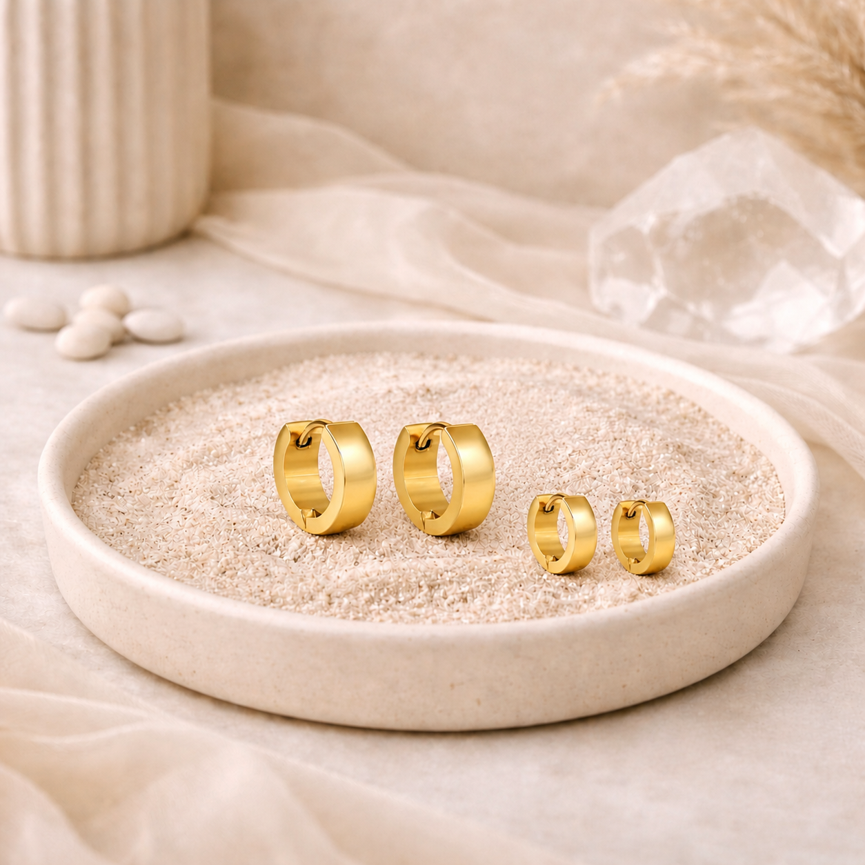 Arlo Hoops Earrings
