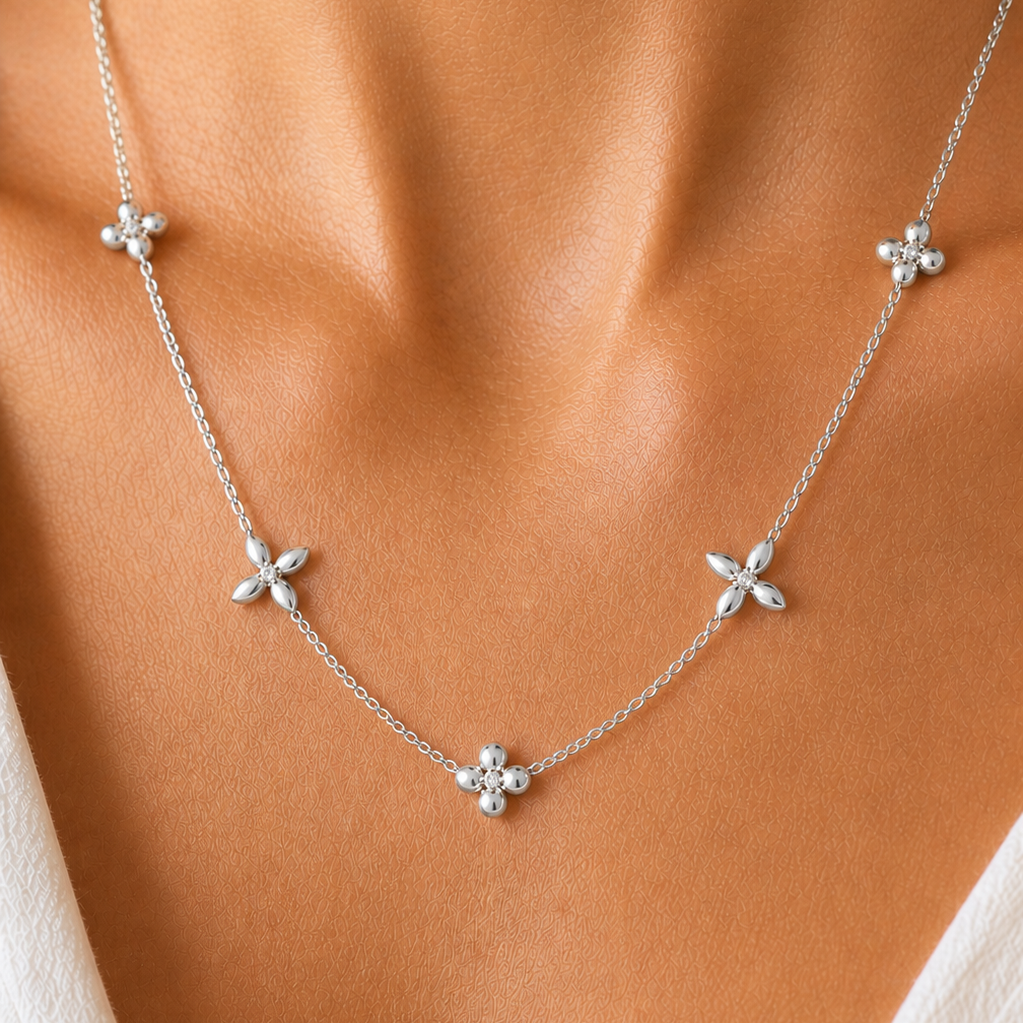 Clover Blossom Necklace