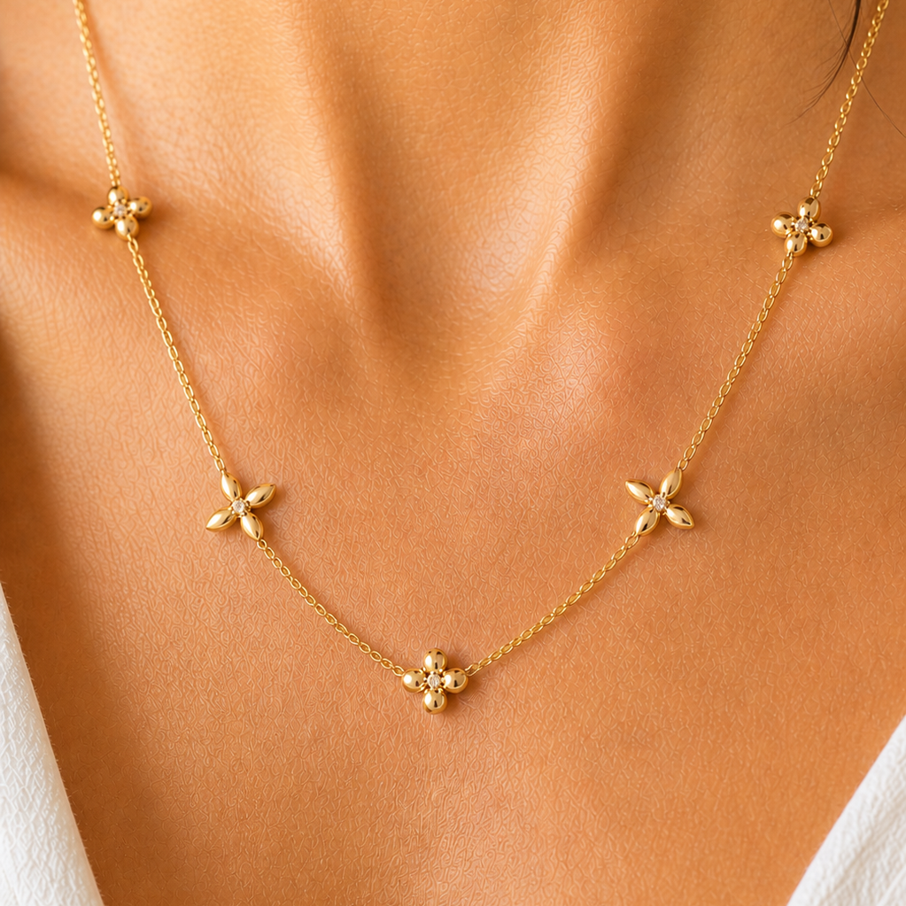 Clover Blossom Necklace