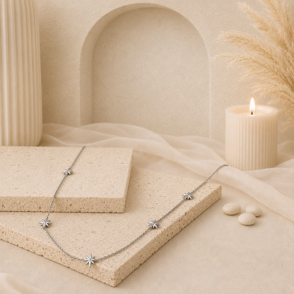 Star Cubic Zirconia Necklace